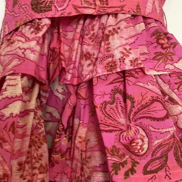 Lulua Frill-Sleeve Tiered-Ruffle Mini Dress - Picture 11 of 11